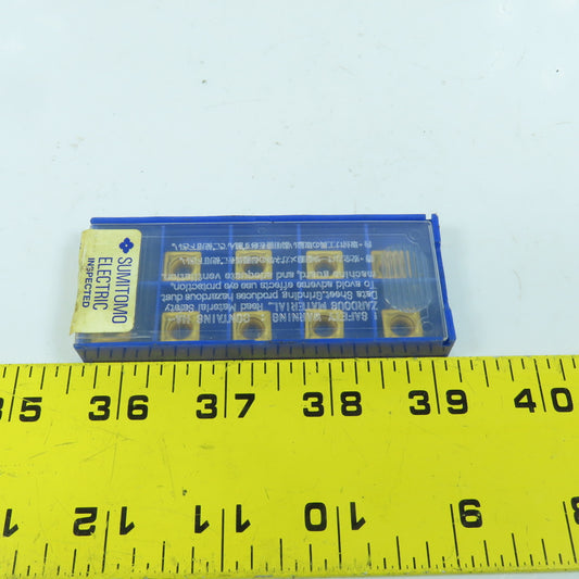 Sumitomo SCMT32.52EMU Square Turning Carbide Inserts 3/8" IC Lot Of 10