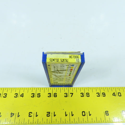 Sumitomo SCMT32.52ESU Square Turning Carbide Inserts 3/8" IC Lot Of 5