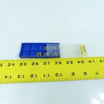 Sumitomo SCMT32.52ESU Square Turning Carbide Inserts 3/8" IC Lot Of 5