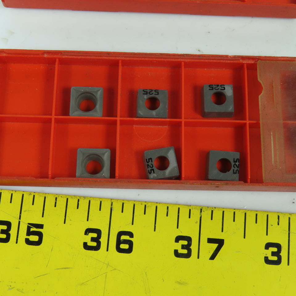 Sandvik SCMT 09 T3 08-UR Square Turning Carbide Inserts 3/8" IC Lot Of 14