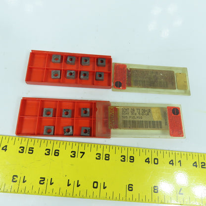 Sandvik SCMT 09 T3 08-UR Square Turning Carbide Inserts 3/8" IC Lot Of 14