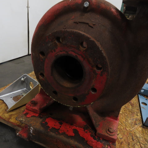 25Hp Horizontal Centrifugal Pump 230/460V 3Ph 1770RPM 4"In 3"Out