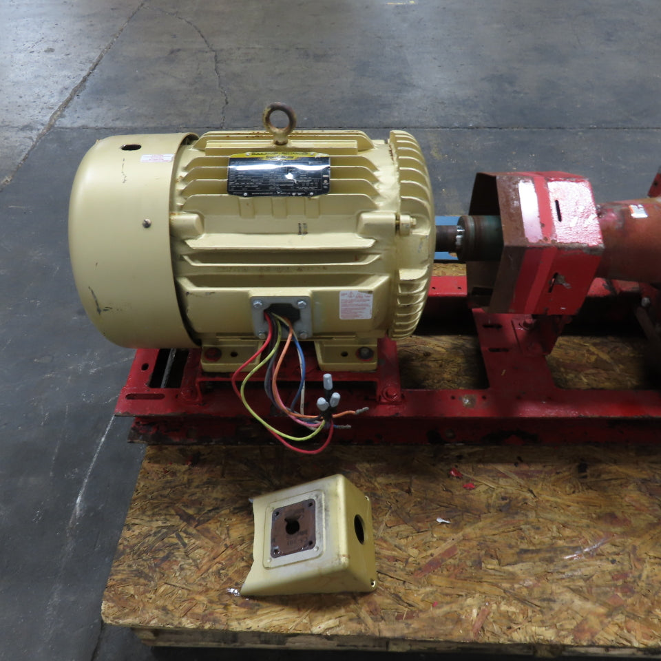 25Hp Horizontal Centrifugal Pump 230/460V 3Ph 1770RPM 4"In 3"Out