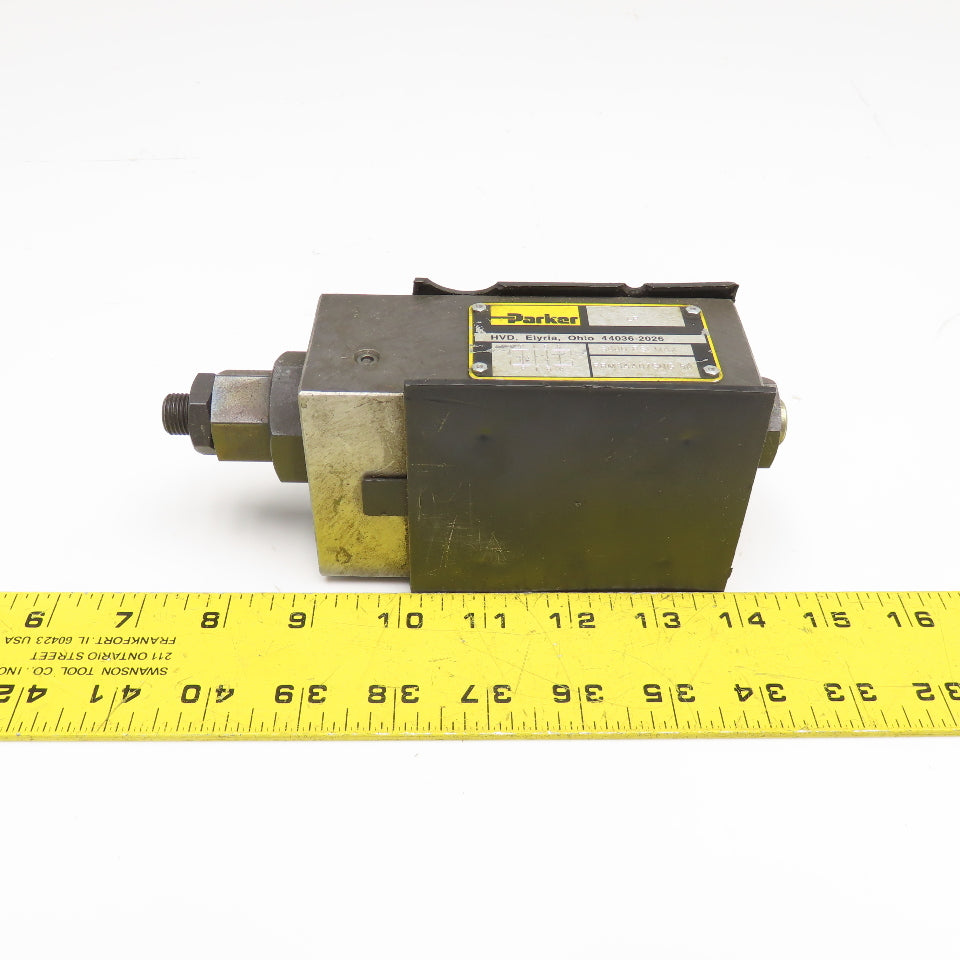 Parker PRM3AA07SNG Pressure Reducing Hydraulic Stack Valve 5000PSI