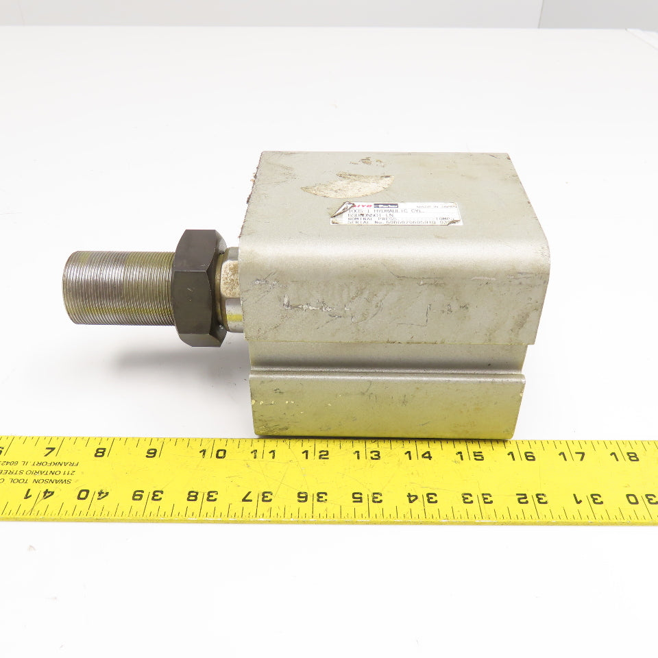 Taiyo Parker 100S-1 6SD80N50TLN 80mm Bore 50mm Stroke Double Acting Air Cylinder