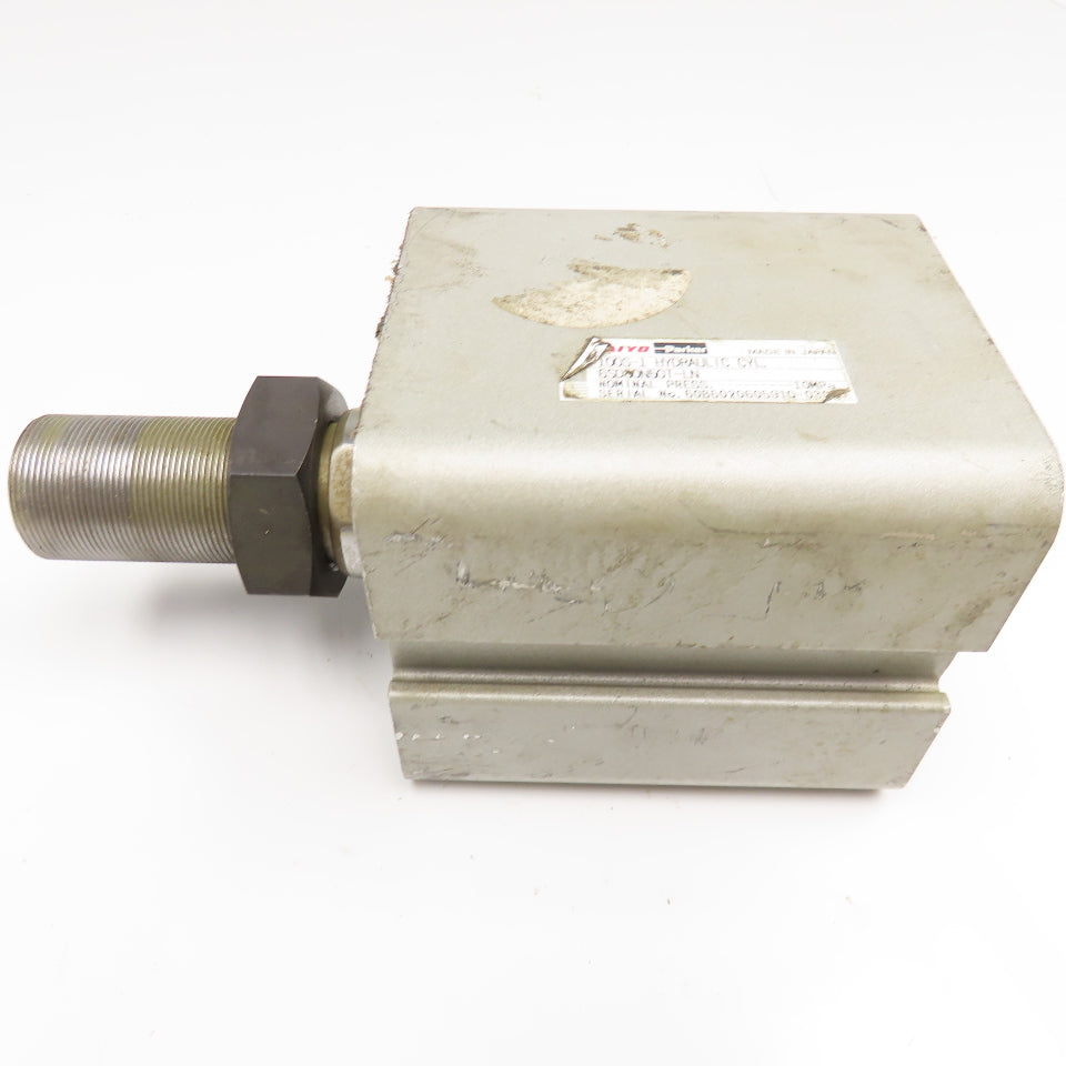 Taiyo Parker 100S-1 6SD80N50TLN 80mm Bore 50mm Stroke Double Acting Air Cylinder