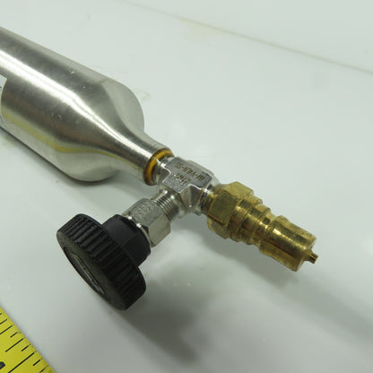 VIC Leak Detection OM3-500 Calibration Gas Leak Tank Helium