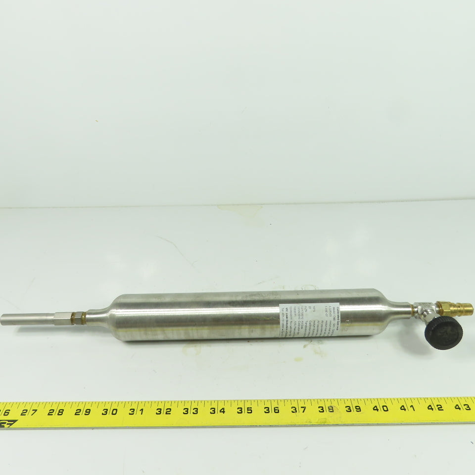 VIC Leak Detection OM3-500 Calibration Gas Leak Tank Helium
