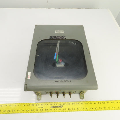 Bristol Babcock 5001410A-163-636-363-112-341-100 7-Day Chart Recorder 120V
