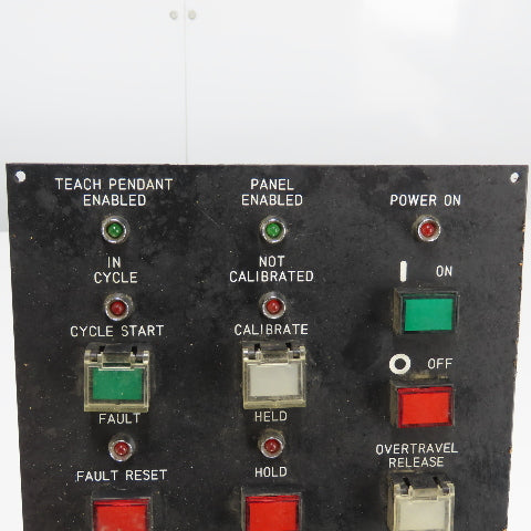Fanuc A05B-2051-C125 Operator Interface Control Panel W/E-Stop Hour Meter