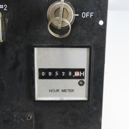 Fanuc A05B-2051-C125 Operator Interface Control Panel W/E-Stop Hour Meter