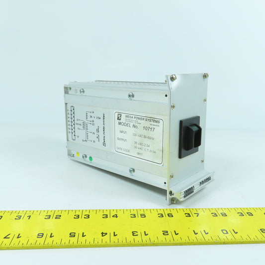 Mesa Power Durr 61304 10717 30/36VAC 2.5A Power Supply Transformer120VAC Input