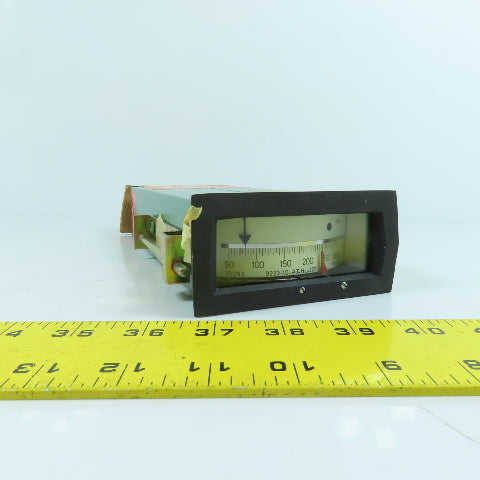 Versatile 9223-10-AJ-HL-23T Panel Mount Temperature Gauge 50-300°F