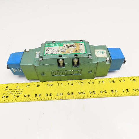 Numatics I35BB515MP 5/3 Position Open Center Pneumatic Solenoid Valve 24VDC