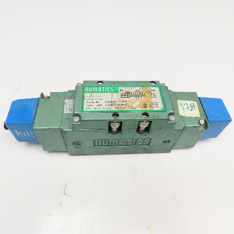 Numatics I35BB515MP 5/3 Position Open Center Pneumatic Solenoid Valve 24VDC