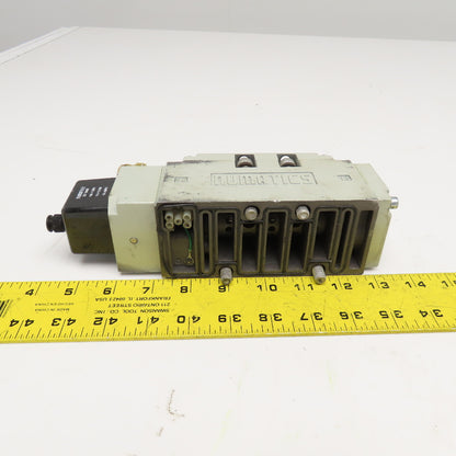 Numatics I34BA400KP14D30 5/2 Position Open Center Pneumatic Solenoid Valve 110V