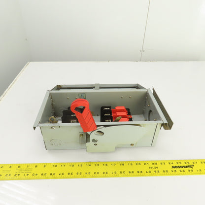 Siemens HFC361R 30A 600V 3-Phase Fusible Heavy Duty Safety Disconnect Switch