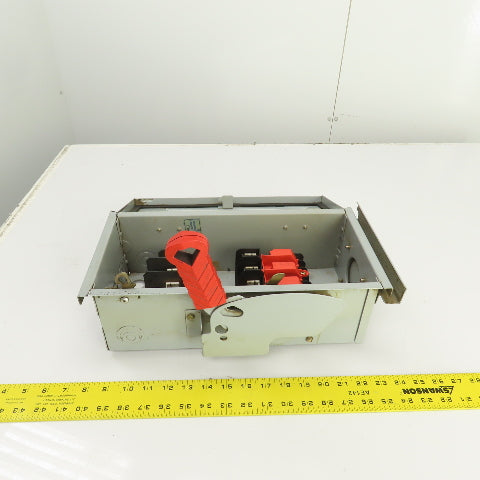 Siemens HFC361R 30A 600V 3-Phase Fusible Heavy Duty Safety Disconnect Switch
