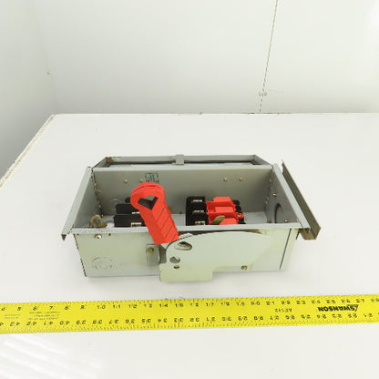 Siemens HFC361R 30A 600V 3-Phase Fusible Heavy Duty Safety Disconnect Switch