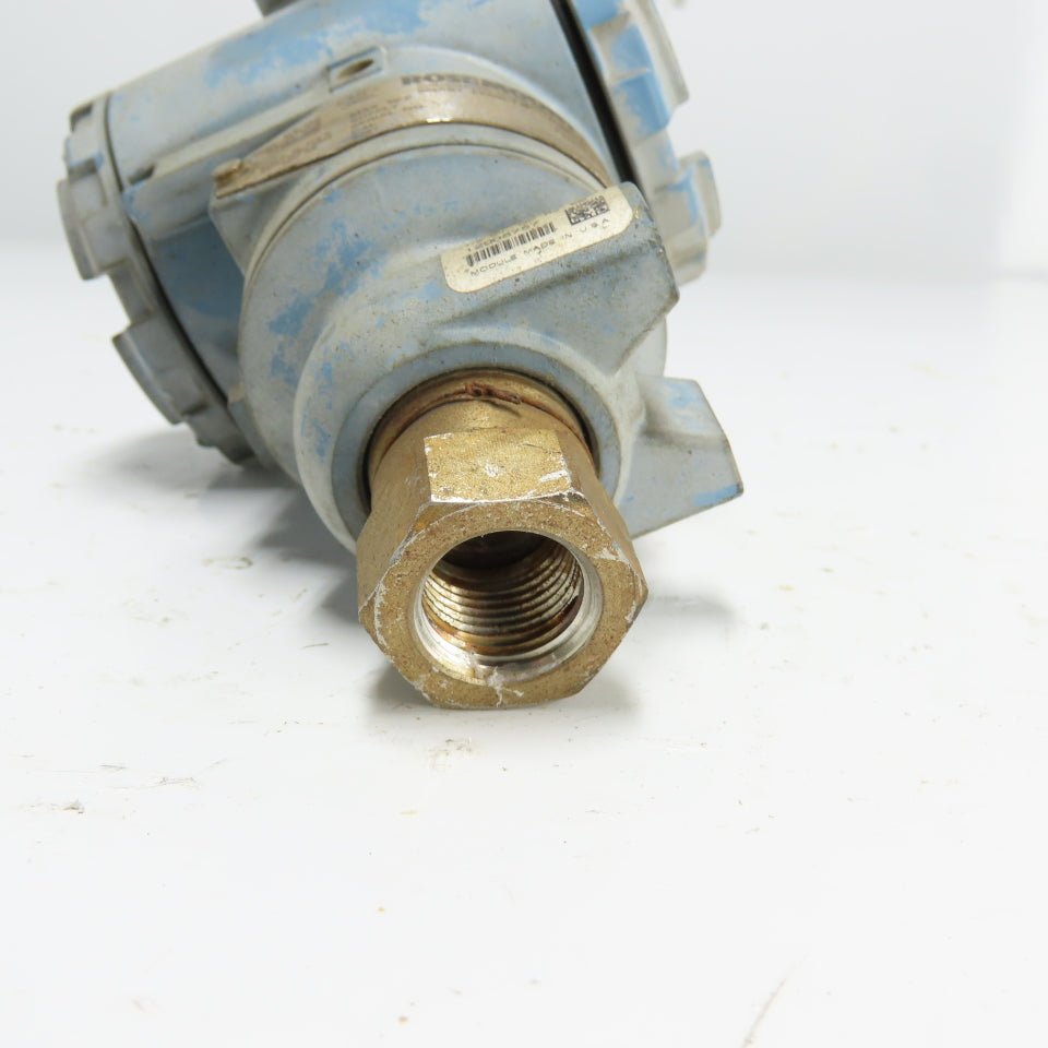 Rosemount TG3A2B21AB4E5A0215 Pressure Transmitter 4-20mA 800PSI 10.5-55VDC
