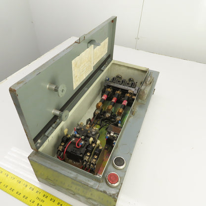 Allen Bradley 712-BAB24 Ser N Size 1 Combination Starter Disconnect 10HP Max
