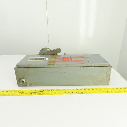 Allen Bradley 712-BAB24 Ser N Size 1 Combination Starter Disconnect 10HP Max