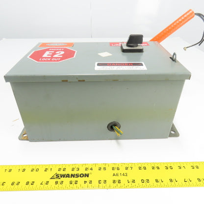Daykin LTFS-13 Transformer Disconnect 460V 1.63 Pri 115V 6.52 Sec 750VA