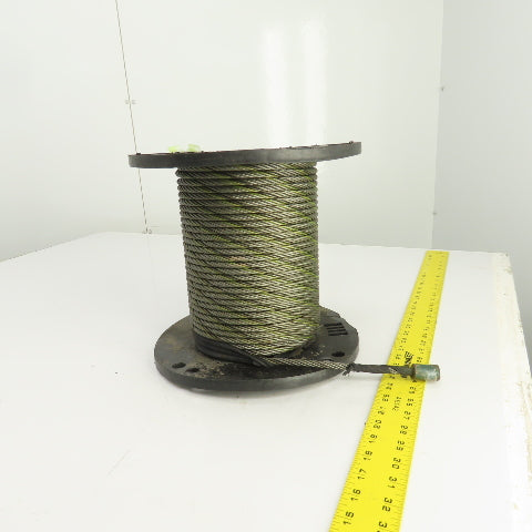 3/8" Galvanized Aircraft Cable Steel Wire Rope 100" OAL