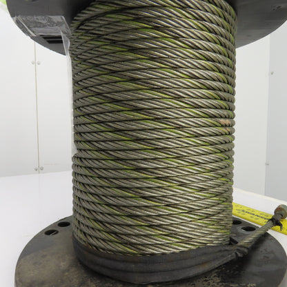 3/8" Galvanized Aircraft Cable Steel Wire Rope 100" OAL