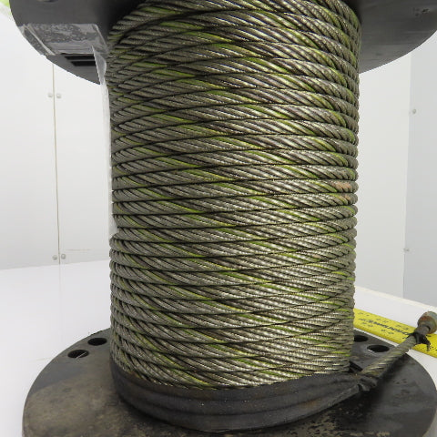 3/8" Galvanized Aircraft Cable Steel Wire Rope 100" OAL