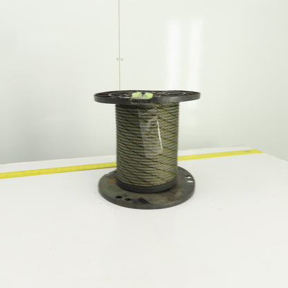 3/8" Galvanized Aircraft Cable Steel Wire Rope 100" OAL