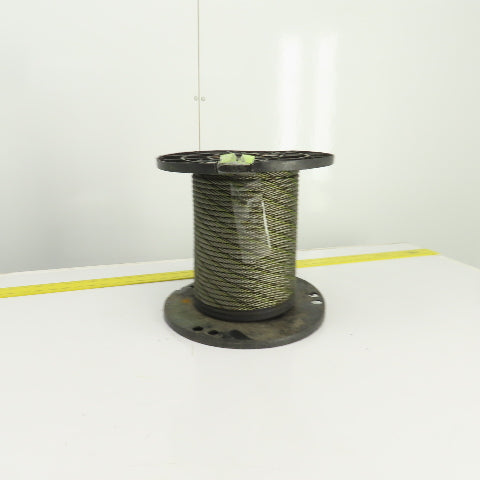 3/8" Galvanized Aircraft Cable Steel Wire Rope 100" OAL
