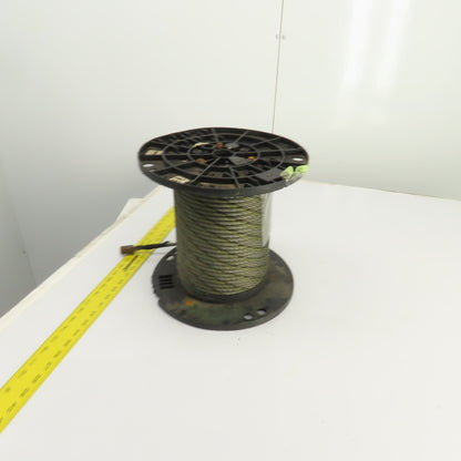3/8" Galvanized Aircraft Cable Steel Wire Rope 100" OAL
