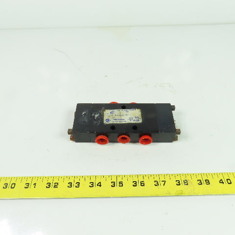 ISI Fluid Power 375-81-001-81 Pneumatic Solenoid Valve Manifold 1/4" NPT 150PSI