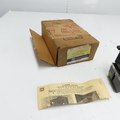 Square D FA-24020-BC 2-Pole Circuit Breaker 20A 480VAC 250VDC NEW