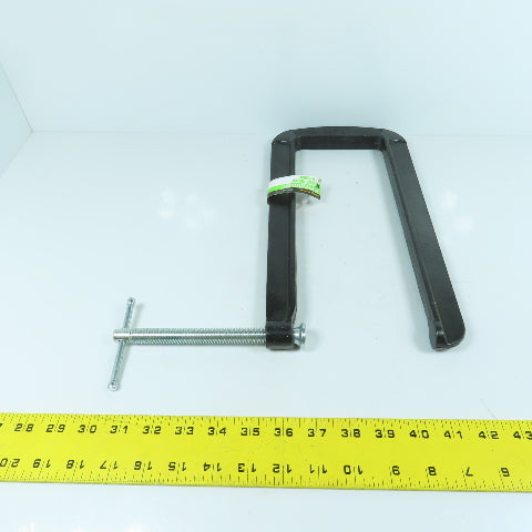 Pittsburgh 12" Deep Throat U C-Clamp 4-1/4" Open Height