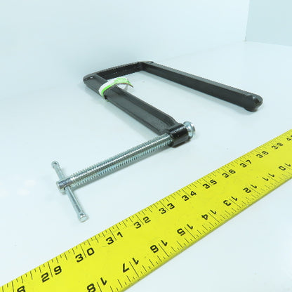 Pittsburgh 12" Deep Throat U C-Clamp 4-1/4" Open Height