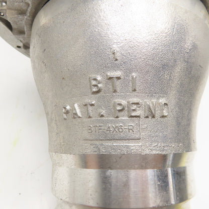 B.T.I BTF-4x5-R 4" x 6" Stainless Steel Dry Bulk Pneumatic Conveying Filter