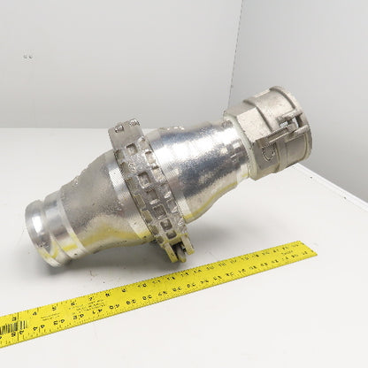 B.T.I BTF-4x5-R 4" x 6" Stainless Steel Dry Bulk Pneumatic Conveying Filter