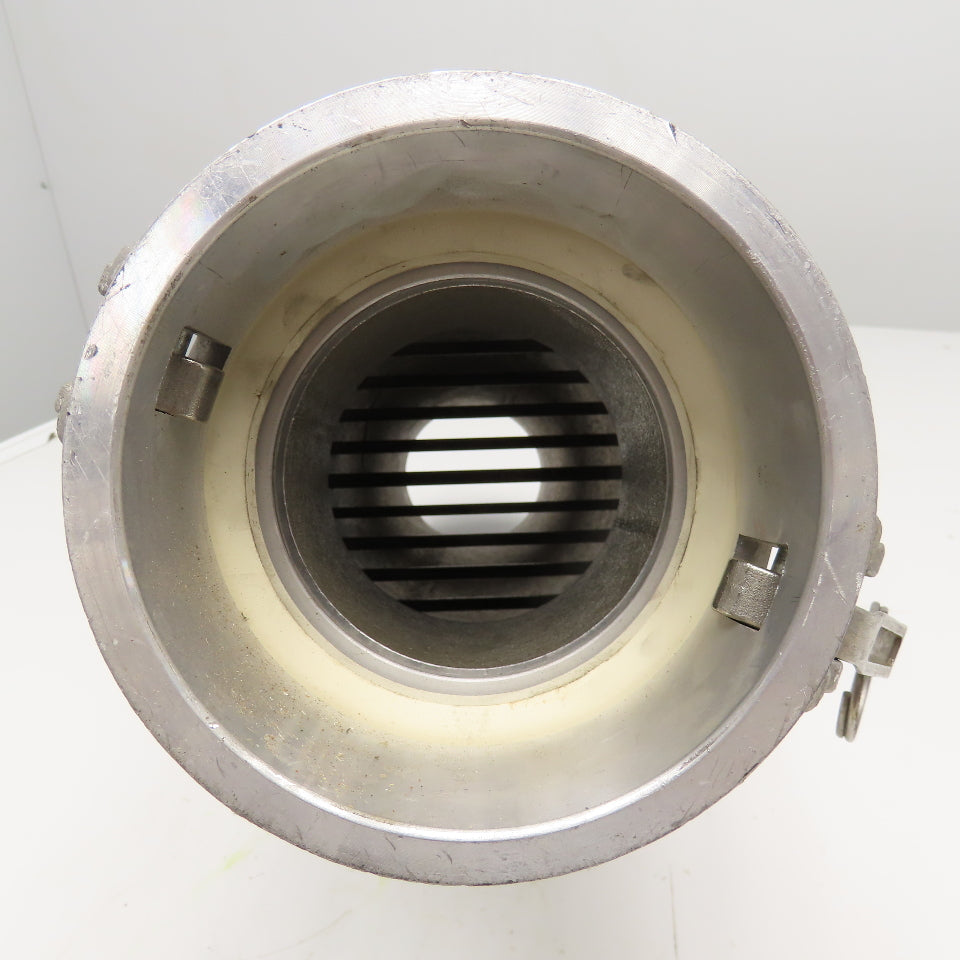 B.T.I BTF-4x5-R 4" x 6" Stainless Steel Dry Bulk Pneumatic Conveying Filter