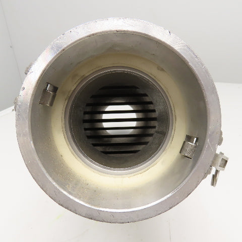 B.T.I BTF-4x5-R 4" x 6" Stainless Steel Dry Bulk Pneumatic Conveying Filter