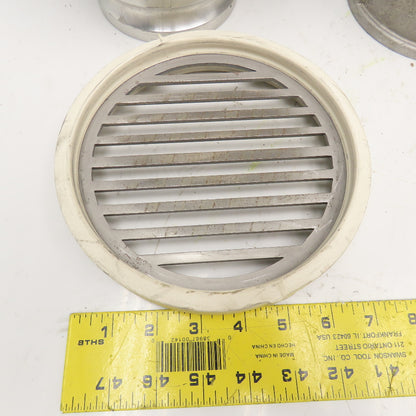 B.T.I BTF-4x5-R 4" x 6" Stainless Steel Dry Bulk Pneumatic Conveying Filter