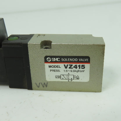 SMC VZ415 Pneumatic Solenoid Valve 24VDC Coil 1.5-9.9kgf/cm²