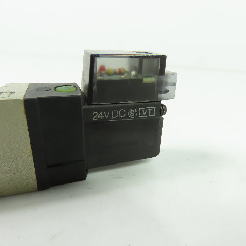 SMC VZ415 Pneumatic Solenoid Valve 24VDC Coil 1.5-9.9kgf/cm²