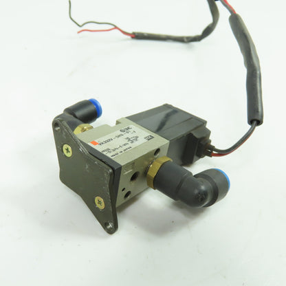 SMC VK332V-5HS-01-F Pneumatic Solenoid Valve 24VDC Coil 101.2kPa-0.1MPa 1/8" NPT
