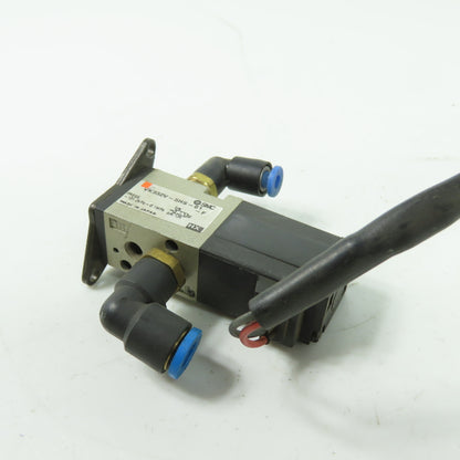 SMC VK332V-5HS-01-F Pneumatic Solenoid Valve 24VDC Coil 101.2kPa-0.1MPa 1/8" NPT