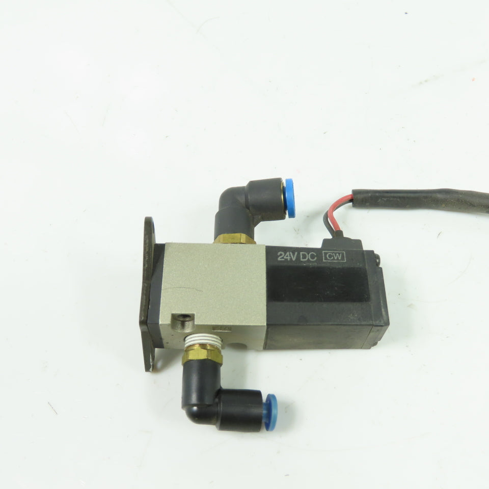 SMC VK332V-5HS-01-F Pneumatic Solenoid Valve 24VDC Coil 101.2kPa-0.1MPa 1/8" NPT