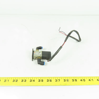 SMC VK332V-5HS-01-F Pneumatic Solenoid Valve 24VDC Coil 101.2kPa-0.1MPa 1/8" NPT