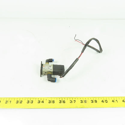 SMC VK332V-5HS-01-F Pneumatic Solenoid Valve 24VDC Coil 101.2kPa-0.1MPa 1/8" NPT