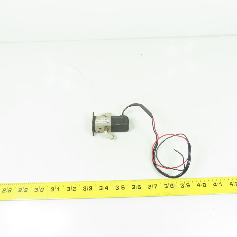 SMC VK332-5HS-M5-F Pneumatic Solenoid Valve 24VDC Coil 0.7MPa 1/16" NPT
